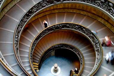 意大利罗马的楼梯